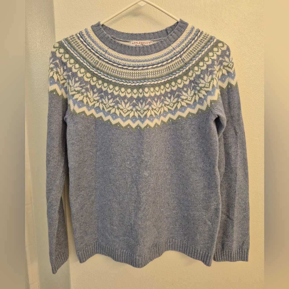 Appleseed's Women's Fair Isle Patterned Sweater Limited Edition
